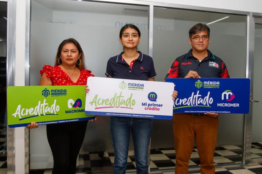 Mérida impulsa nuevos negocios con 30 créditos de apoyo económico