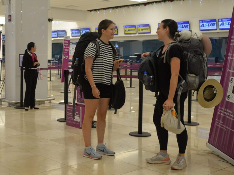 Aeropuerto de Mérida recibe más de 11 mil pasajeros diarios en julio y se perfila a cumplir su meta anual de viajeros en 2025.