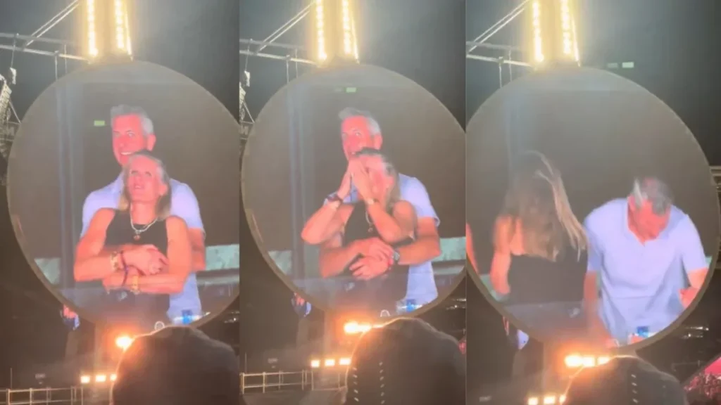 Andy Byron y Kristin Cabot fueron exhibidos por una infidelidad en pleno concierto de Coldplay; redes reaccionan con indignación.