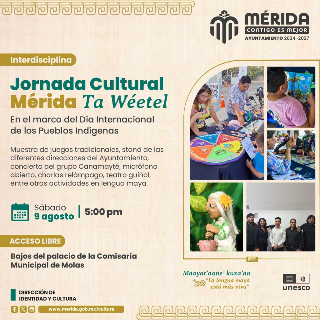 Eventos culturales que no puedes perderte esta semana en Mérida y sus municipios