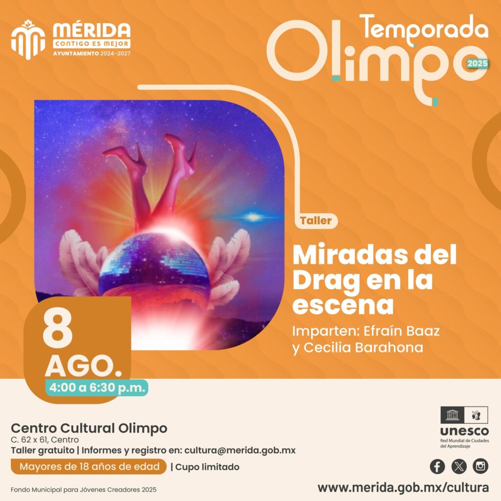 Eventos culturales que no puedes perderte esta semana en Mérida y sus municipios