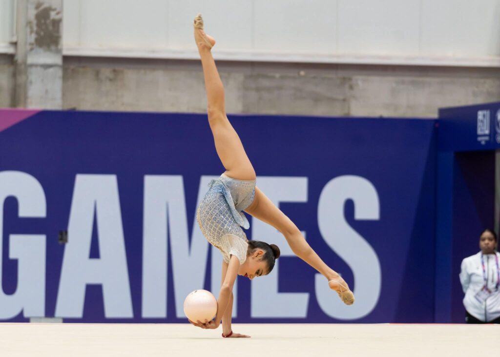 Yucatán celebra el oro de Ana Luisa Abraham Habib en gimnasia rítmica