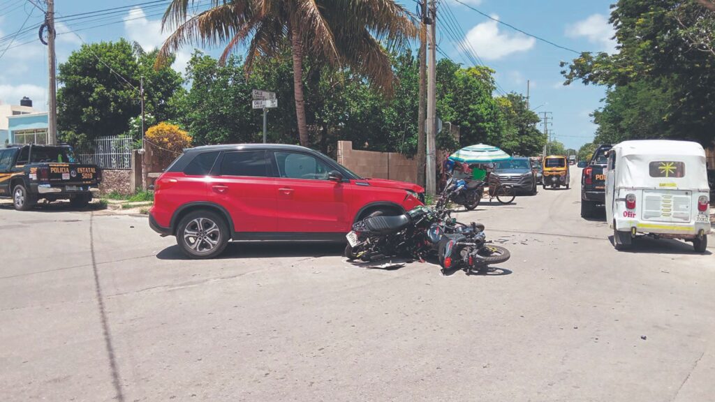 Yucatán supera pronósticos de muertes por accidentes de tránsito este verano