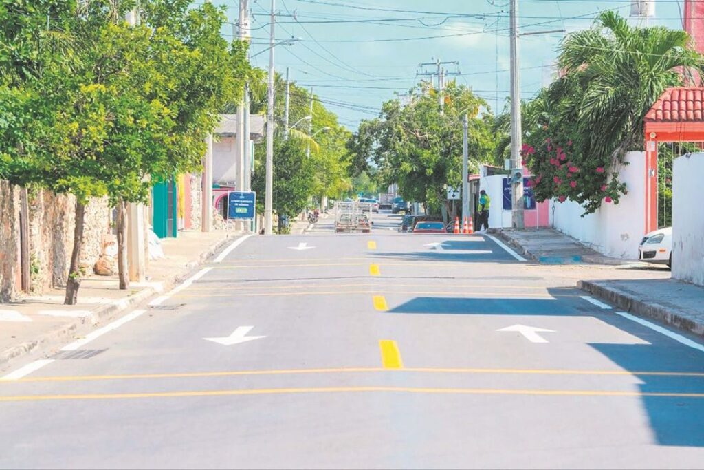 Mérida alcanza 100 kilómetros de calles repavimentadas