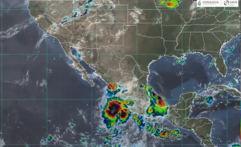 Lluvias en Yucatán este 7 de agosto por aire tropical y vaguada. Habrá chubascos, calor y fuertes vientos en el estado.