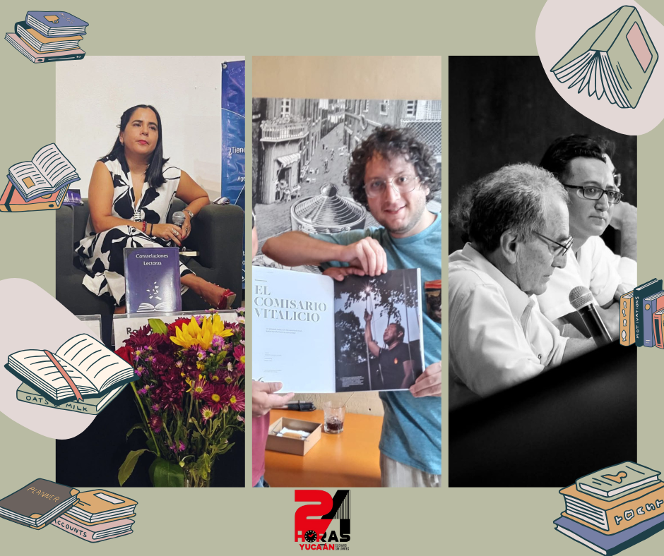 Literatura yucateca crece en diversidad y temas, pero vivir de escribir sigue siendo un reto, coinciden autores del estado.
