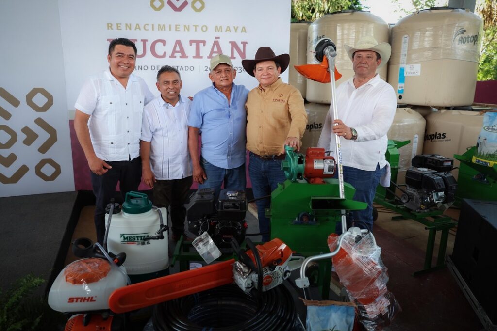 Avanza el Renacimiento Agropecuario en el sur de Yucatán