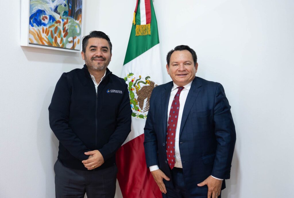 Gobernador Díaz Mena fortalece IMSS-Bienestar y gestión hídrica en Yucatán