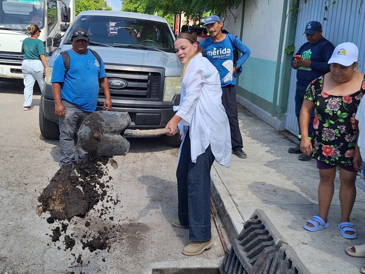 Fotos: Juan Manuel Contreras/ Megaoperativo de limpieza y mejoras urbanas transforma Juan Pablo II, al poniente de Mérida.