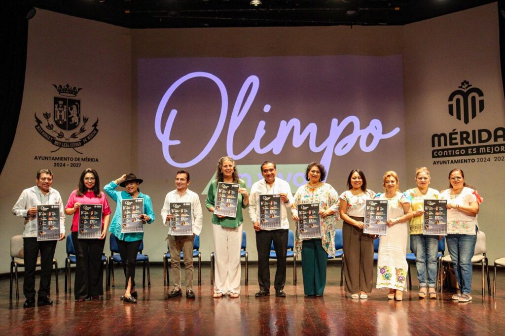 “Olimpo en vivo” ofrecerá 9 conciertos con talentos locales en Mérida