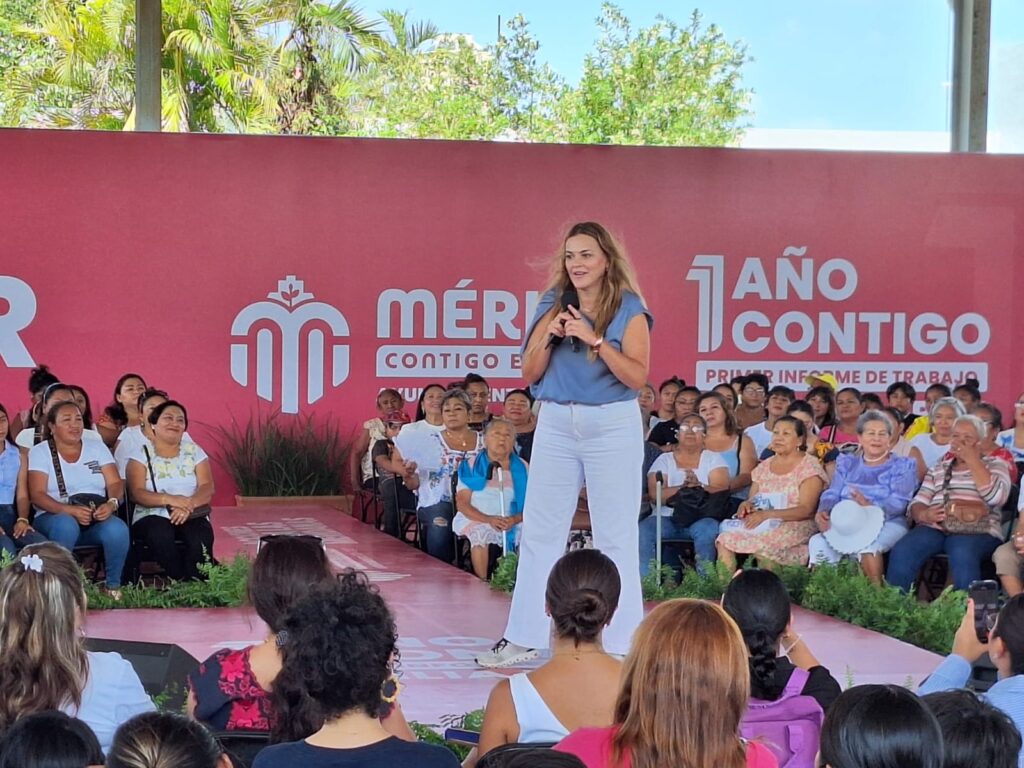 Cecilia Patrón presenta avances en seguridad y empoderamiento de mujeres