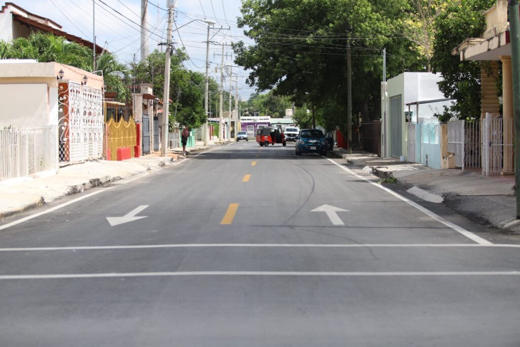 Cecilia Patrón entrega la rehabilitación de calles en Cortés Sarmiento