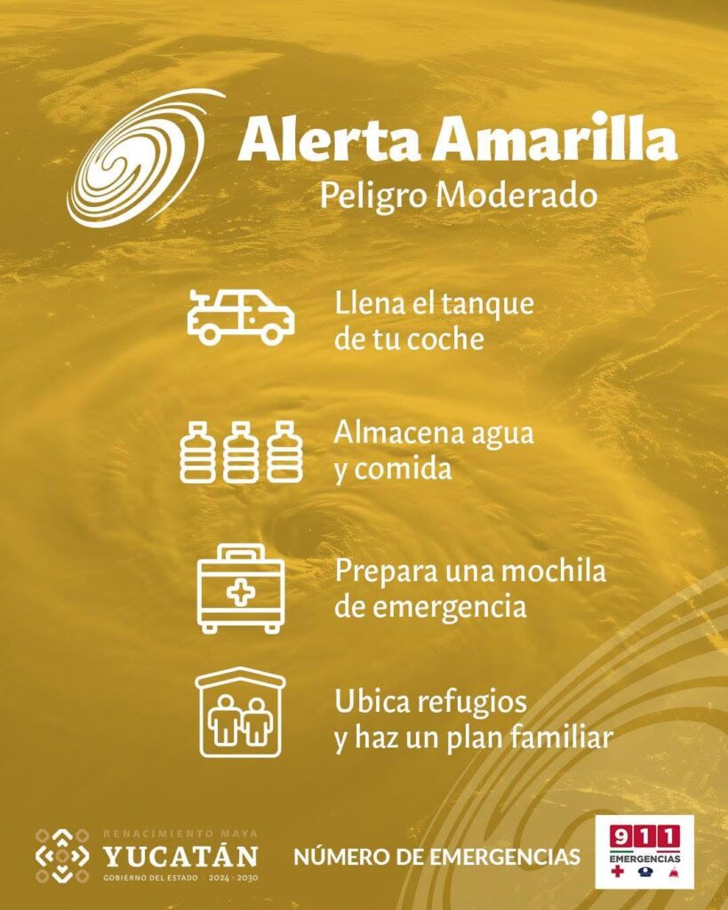 ¿Qué significan los colores de la alerta de huracán?