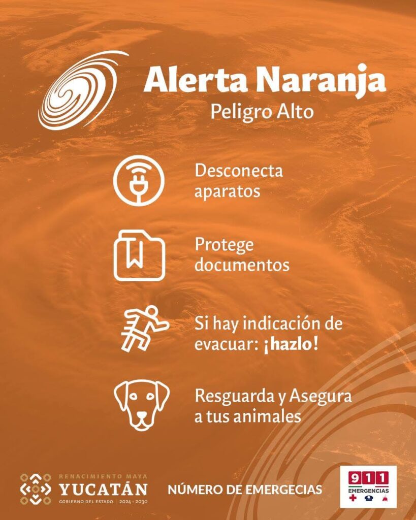 ¿Qué significan los colores de la alerta de huracán?