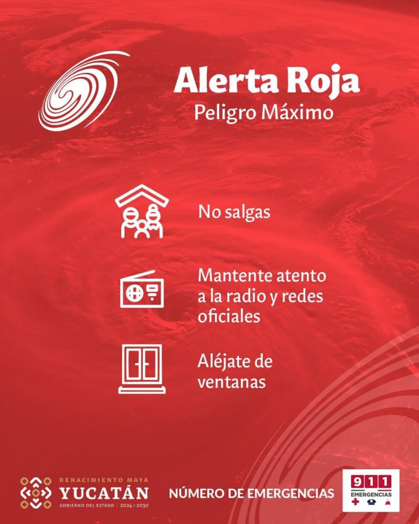 ¿Qué significan los colores de la alerta de huracán?