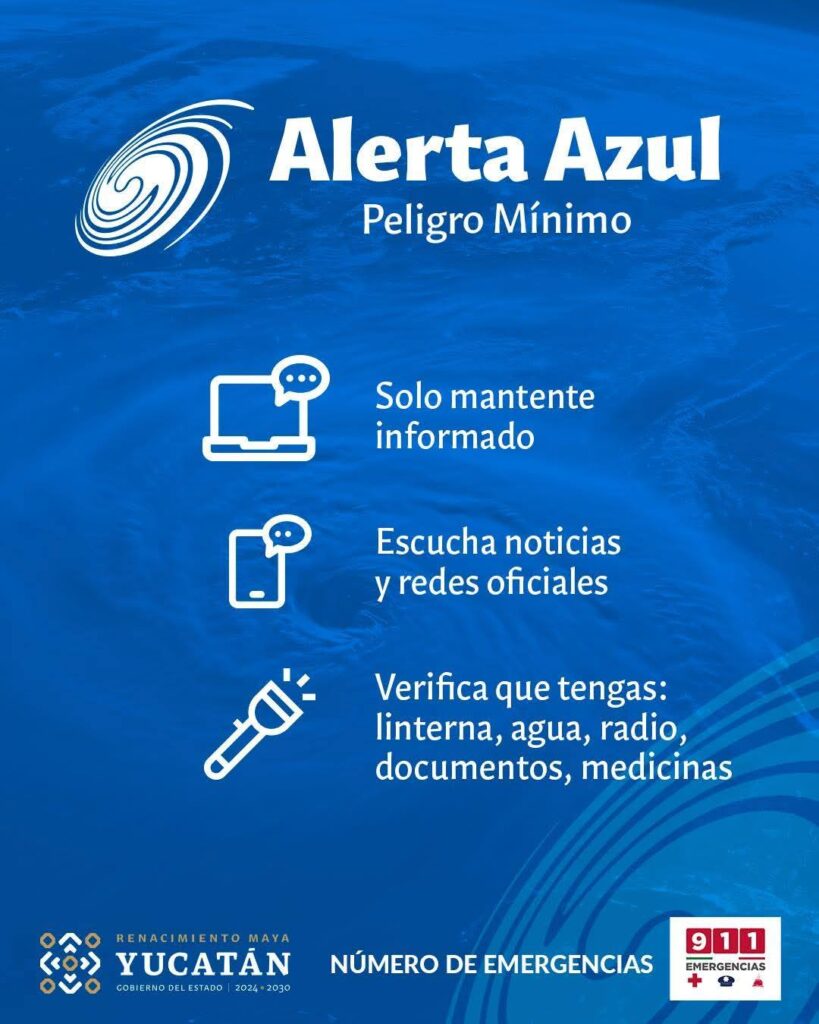 ¿Qué significan los colores de la alerta de huracán?