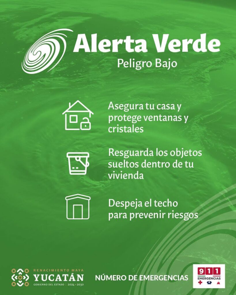 ¿Qué significan los colores de la alerta de huracán?