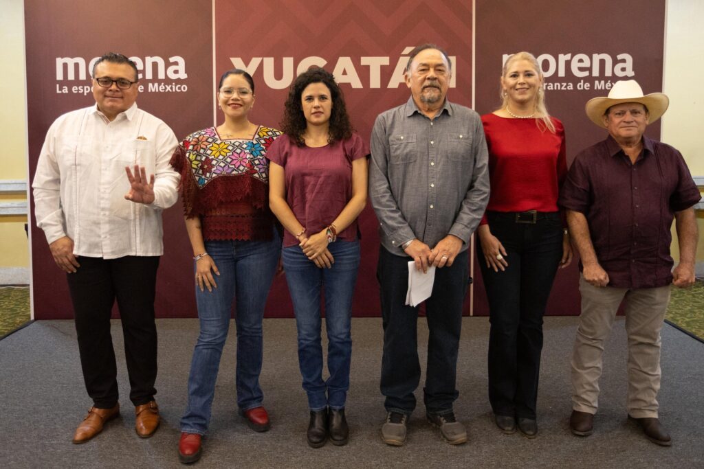 Luisa María Alcalde destaca avances de Morena en Yucatán