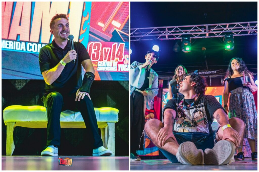 Frankie Muniz y Demon Slayer atraen a miles al Tsunami Yucatán