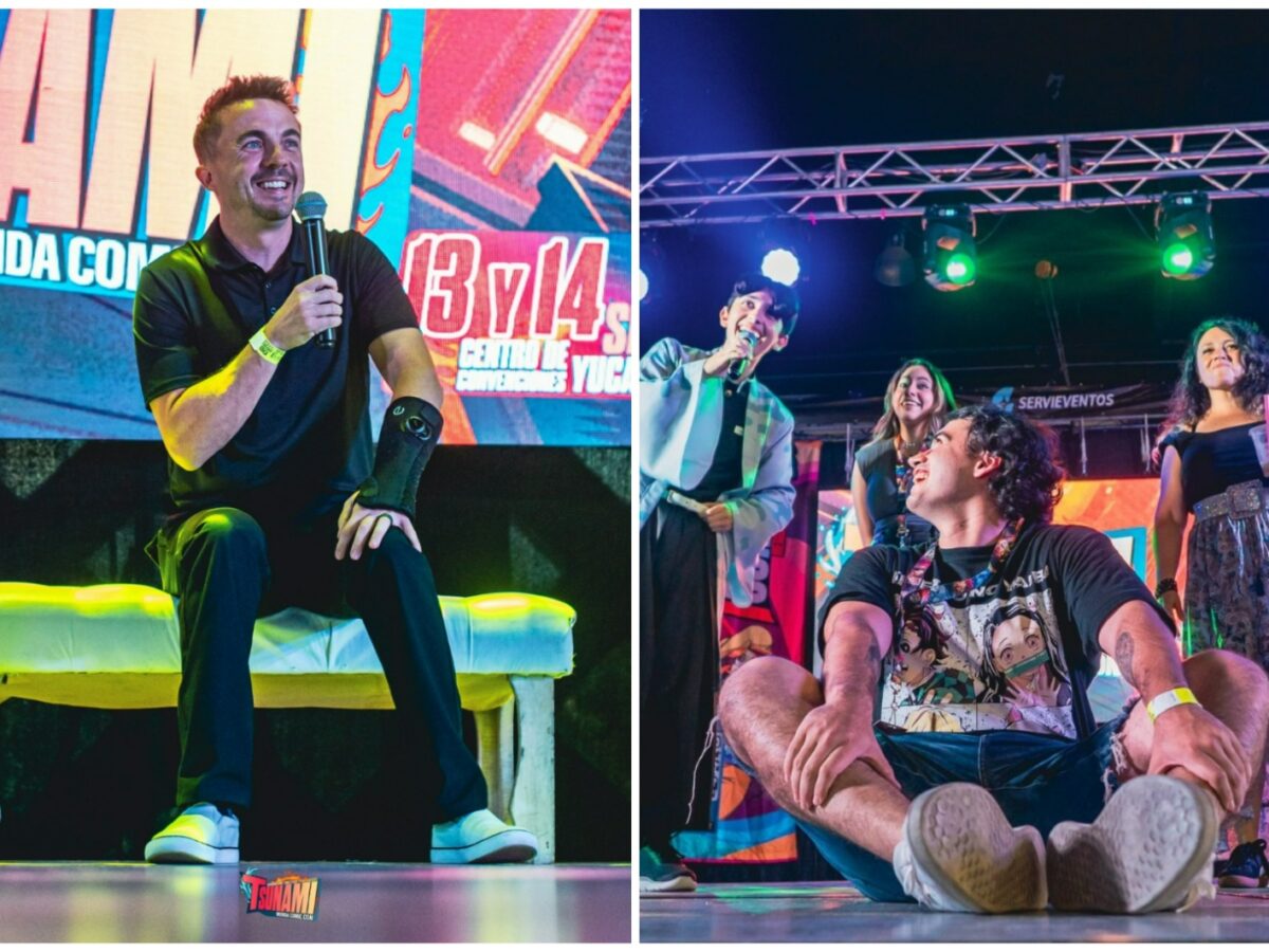 Frankie Muniz y Demon Slayer atraen a miles al Tsunami Yucatán