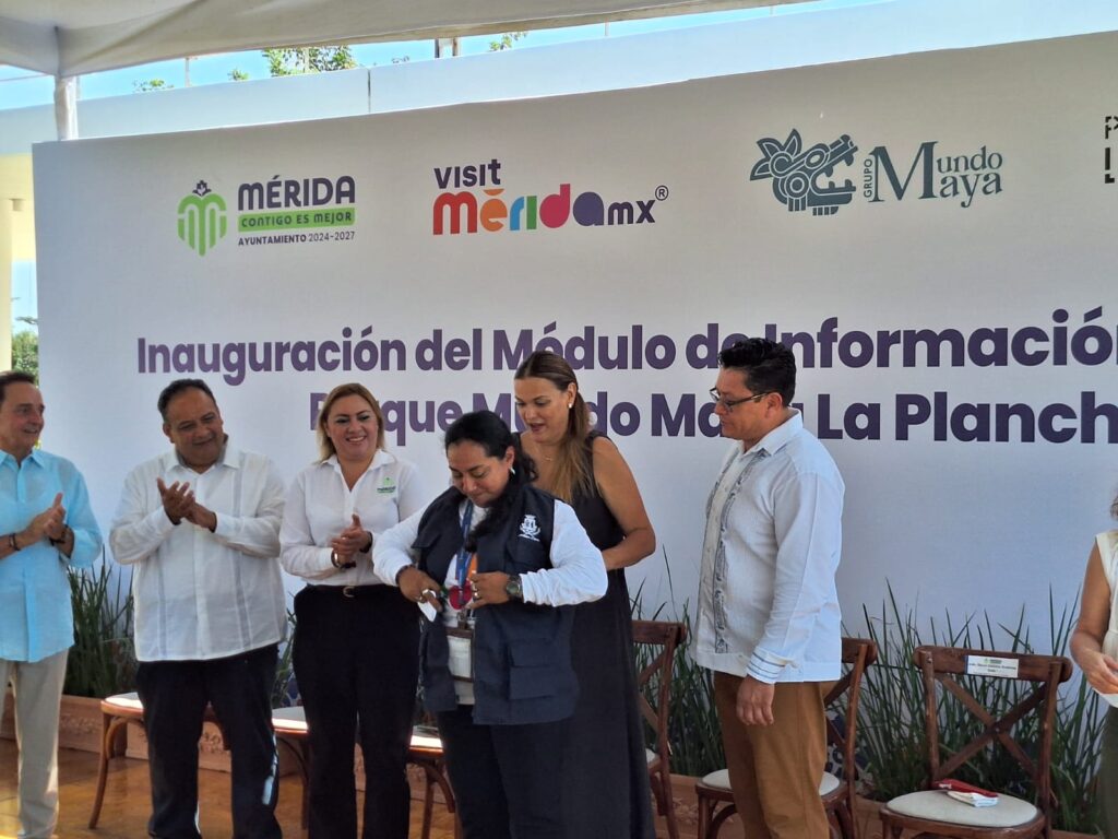 Mérida inaugura módulo de información turística en La Plancha