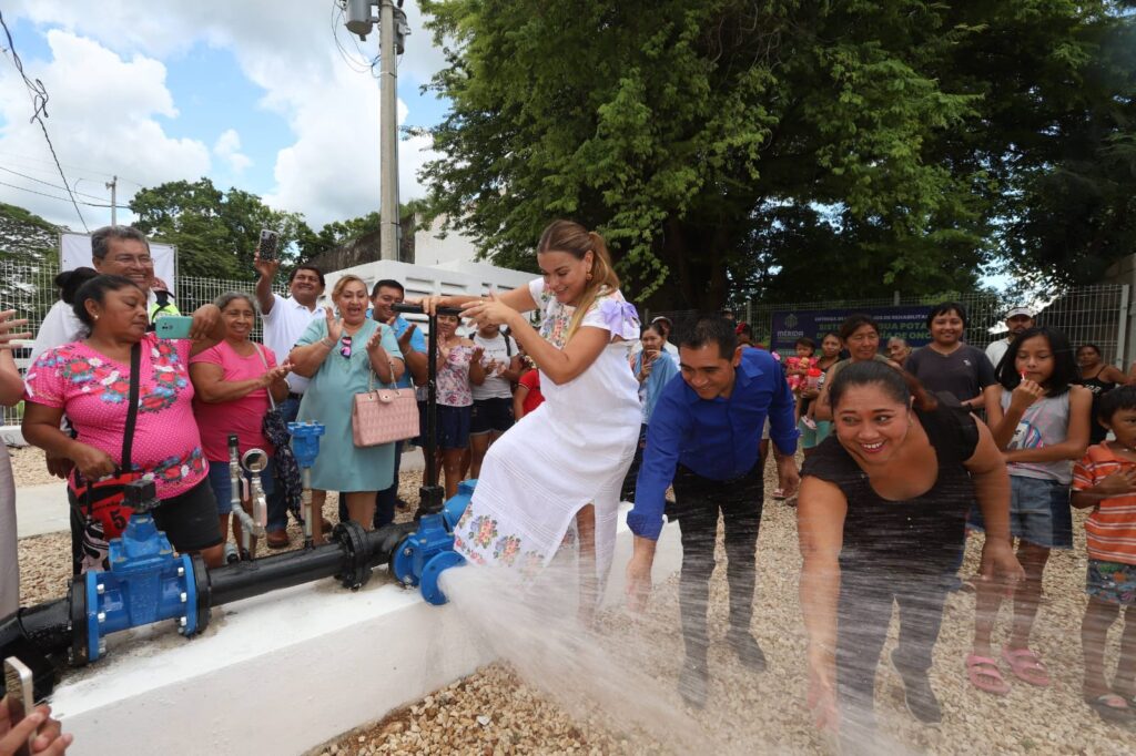 Ayuntamiento rehabilita sistemas de agua potable en San Pedro Chimay y Oncán