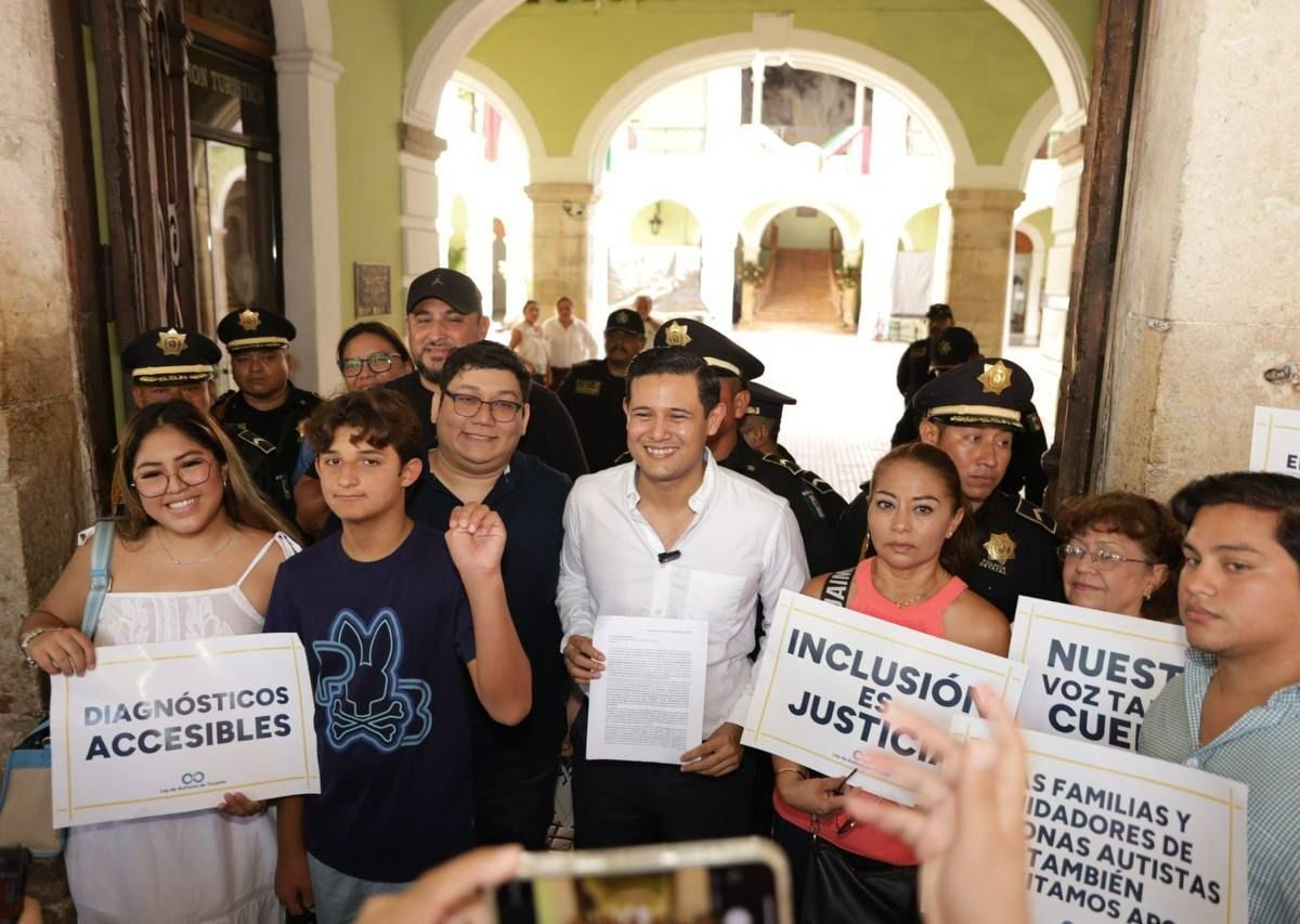 Representantes de la comunidad autista buscan diálogo con gobernador de Yucatán