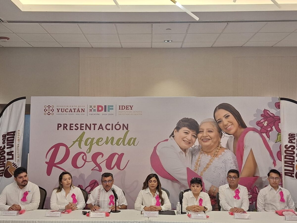 Mes Rosa: Lanzan campaña de prevención contra el cáncer de mama en Yucatán