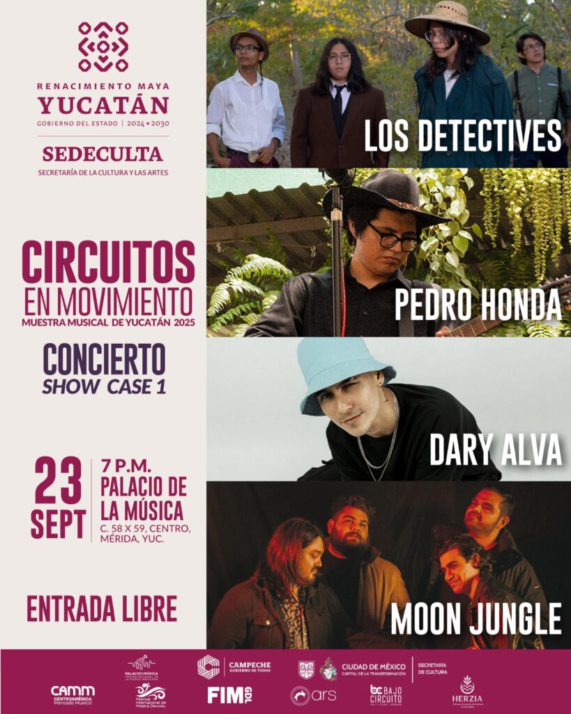 Muestra Musical de Yucatán 2025 reunirá a artistas y programadores