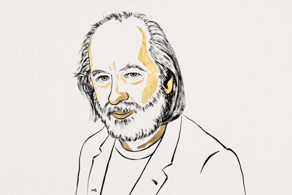 Laszlo Krasznahorkai recibe el Nobel de Literatura 2025
