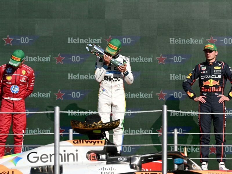 Lando Norris gana el GP de México y toma el liderato del Mundial