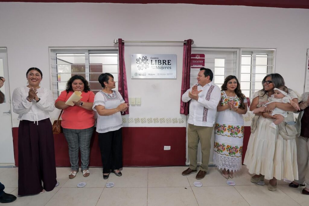 Inauguración del Centro LIBRE Mérida III impulsa derechos de las mujeres