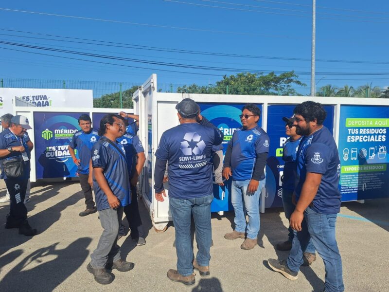 Mérida ampliará su red de contenedores para residuos especiales