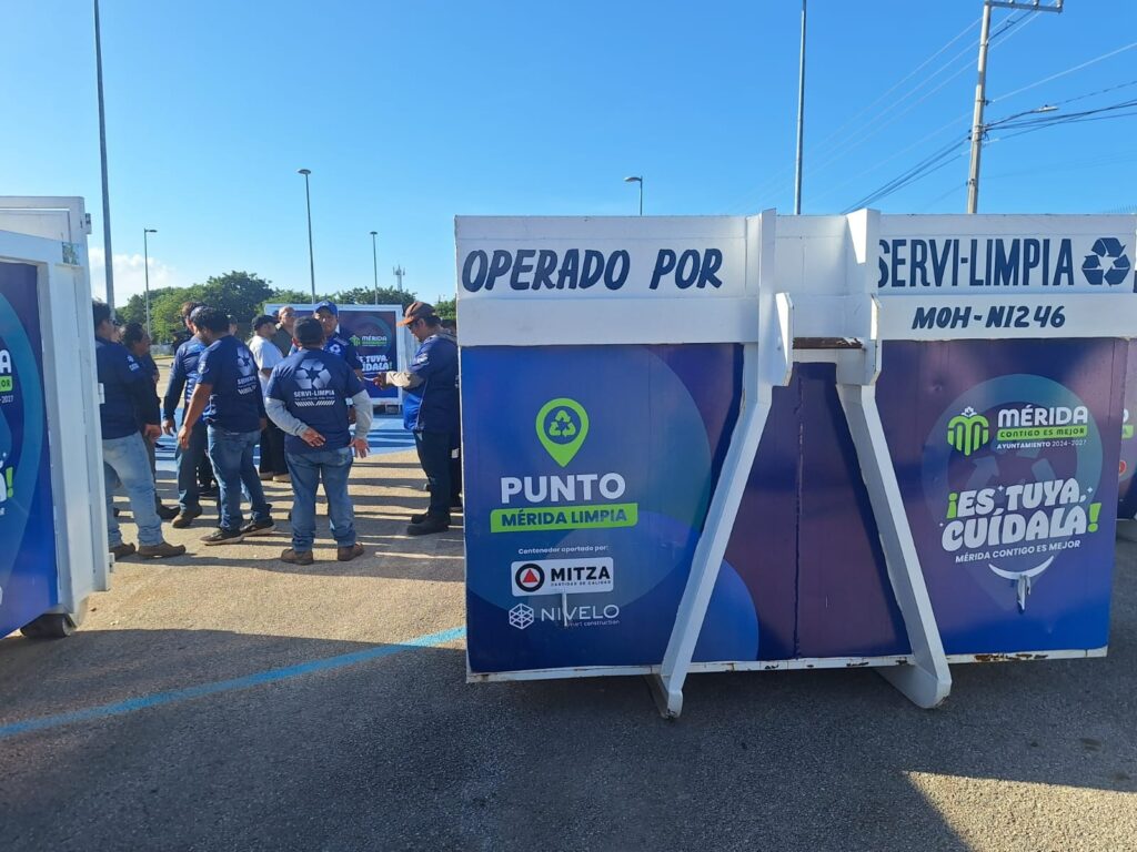 Mérida ampliará su red de contenedores para residuos especiales