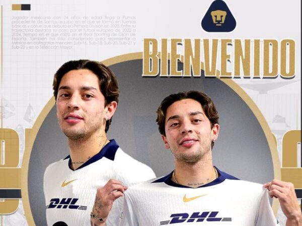 Jordan Carrillo se suma a Pumas rumbo al Clausura 2026