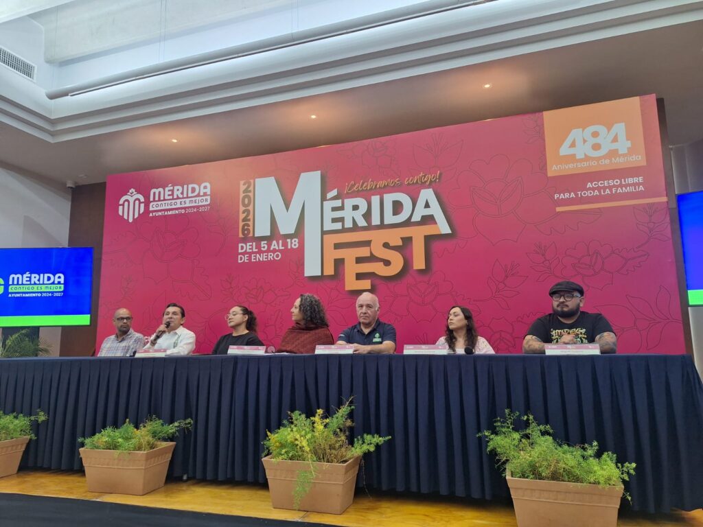 Mérida Fest 2026 presenta cartelera con 36 conciertos gratuitos