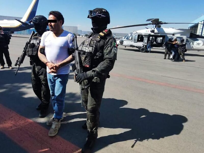 El Botox fue trasladado a fiscalía especializada en CDMX