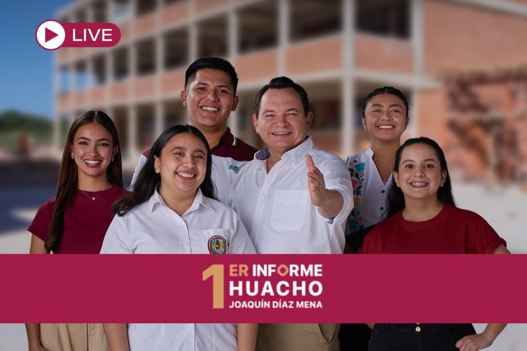 En vivo: Joaquín Díaz Mena presenta su Primer Informe de Gobierno