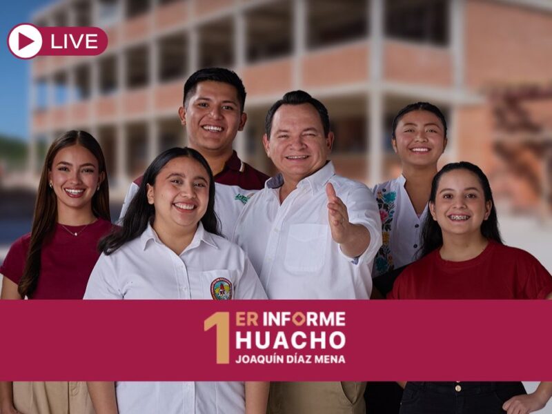 En vivo: Joaquín Díaz Mena presenta su Primer Informe de Gobierno