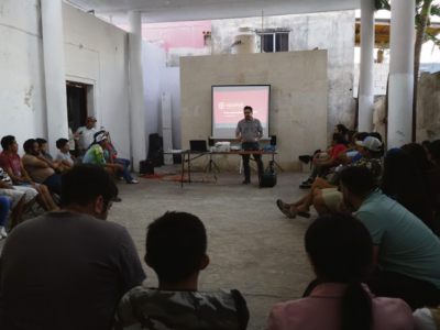 Talleres en Río Lagartos refuerza la convivencia segura con cocodrilos