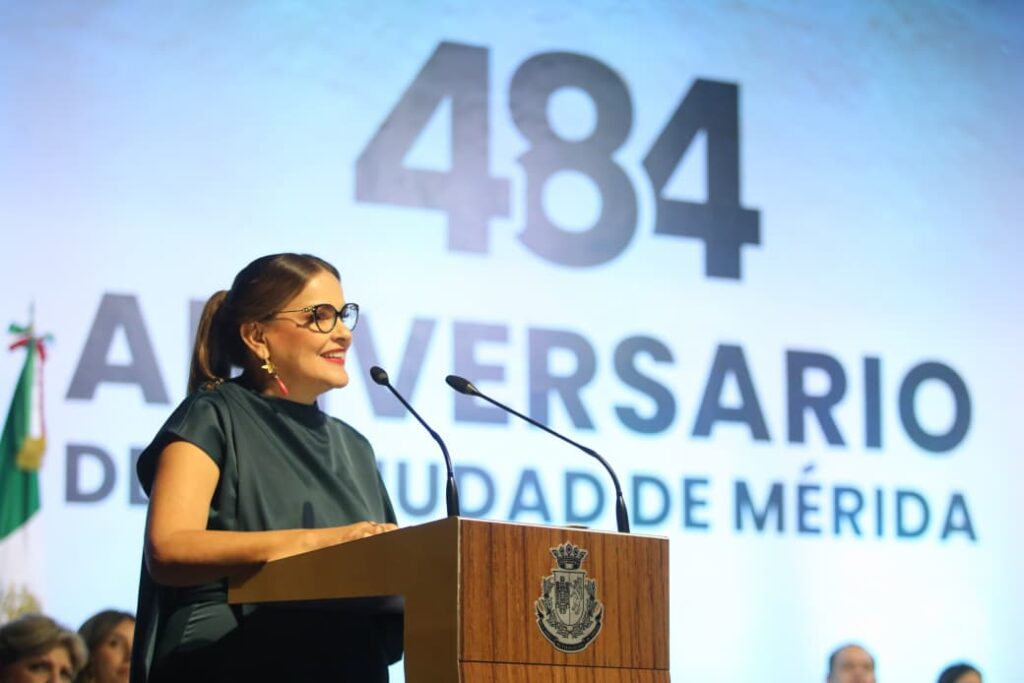 Mérida celebra 484 años con llamado a la unidad y al orden
