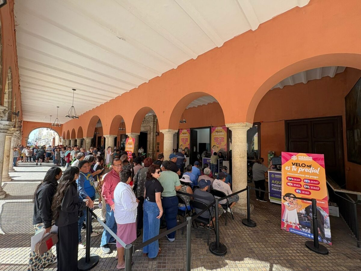 Mérida rompe récord: recauda 54 mdp de predial en solo cuatro días