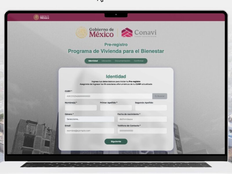 Abre convocatoria de pre-registro para Vivienda para el Bienestar en Yucatán