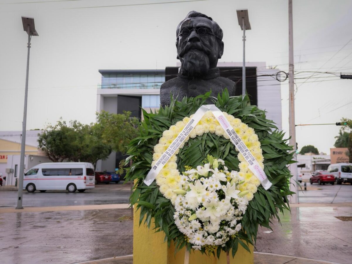 109 aniversario de la Constitución Mexicana en Mérida