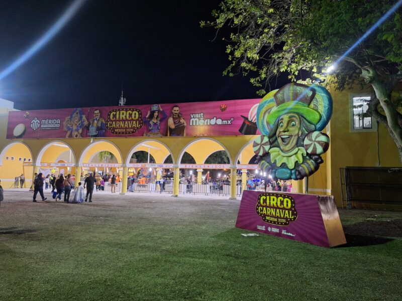 El recinto de Xmatkuil se encuentra listo para dar inicio al Viernes de Corso