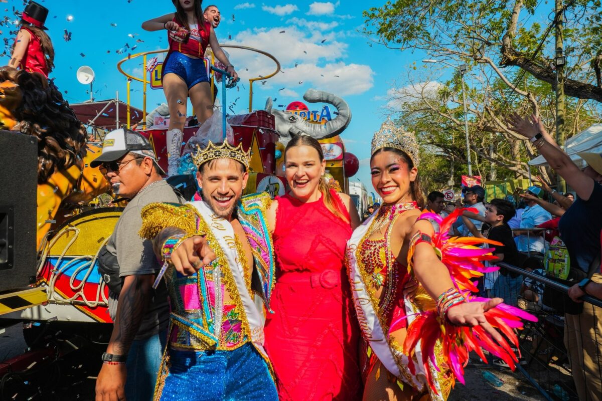 Carnaval de Mérida 2026 supera 220 mil asistentes