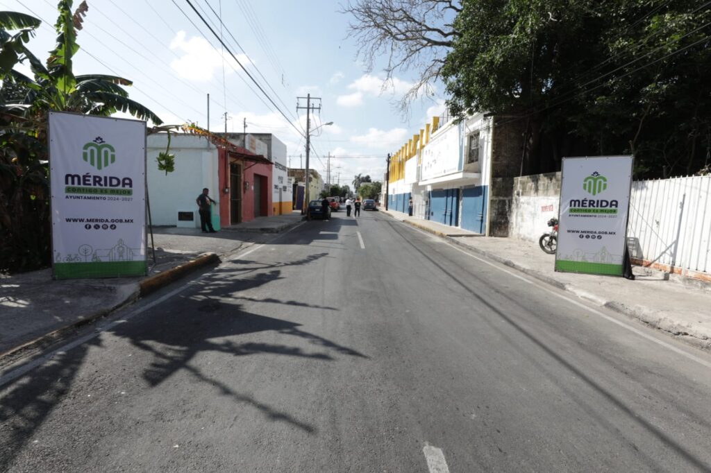 Cecilia Patrón entrega obras de repavimentación en el Centro Histórico 
