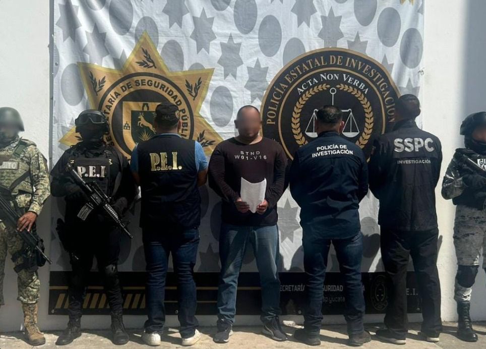 SSP y FGE capturan a presunto pederasta en Yucatán