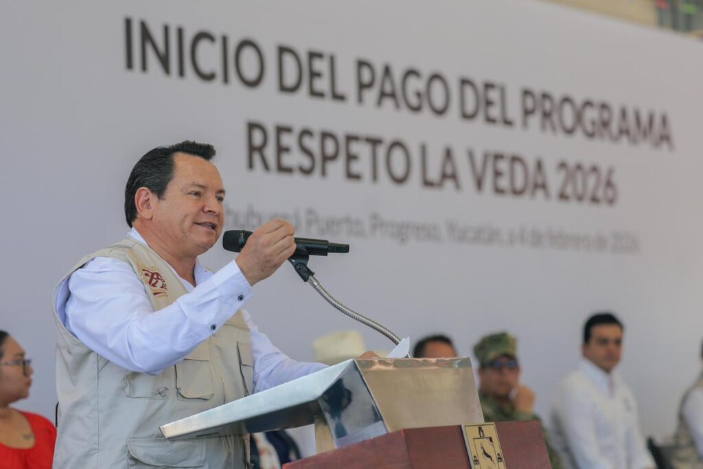 Joaquín Díaz Mena entrega apoyos de Respeto la Veda 2026 en Yucatán