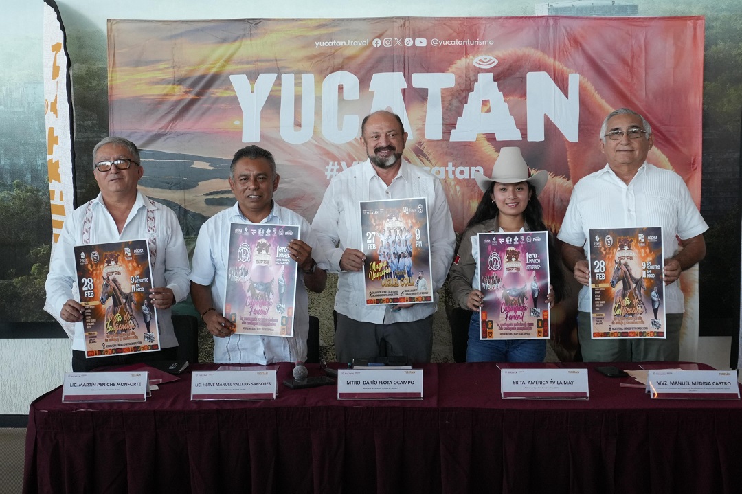 Anuncian programa de la Primera Expo Feria Ganadera de Tekax